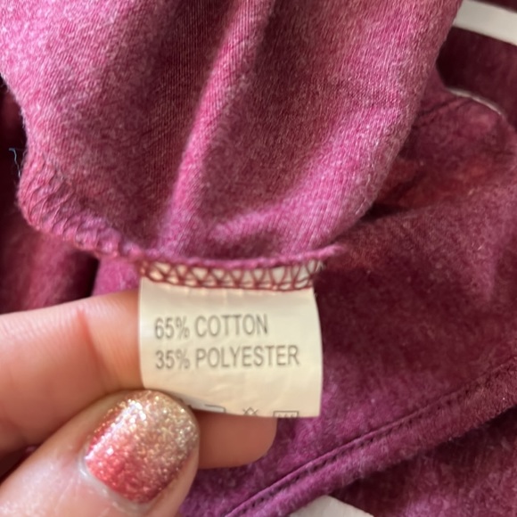 Tequila Tank Top, Funny Drink Shirt, Burgundy, Size Large, Shorts also in closet - Picture 10 of 10